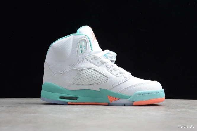 440892-100 GS Jordan Light Aqua Air 5 0714